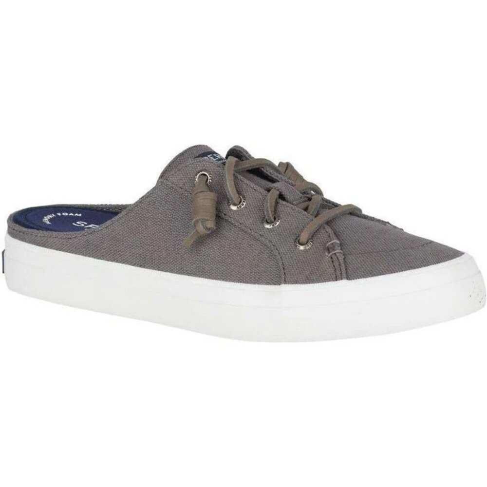 Sperry Crest Vibe Mule Sneakers Gray 6